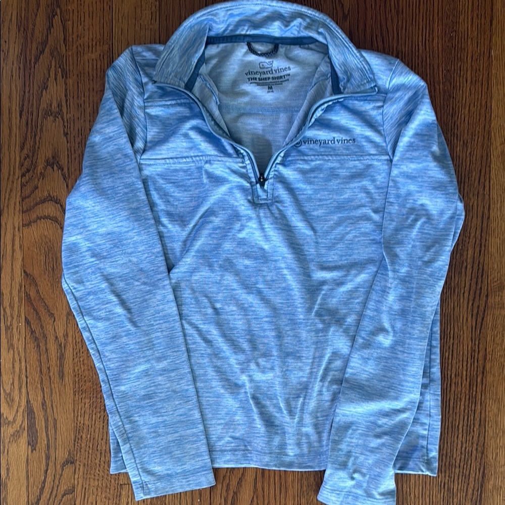 Boys Vineyard Vines Light Blue Pullover